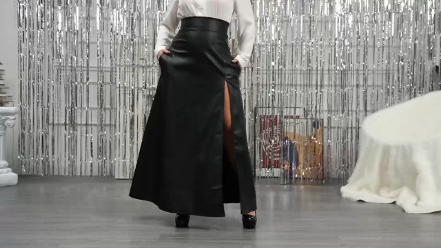 Amazon.com: Lexiart Womens High Waisted Sexy Pu Leather Vintage